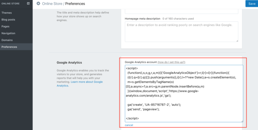 Google Analytics Shopify - Cara Daftar Dan Pasang Google Analytics Terbaru