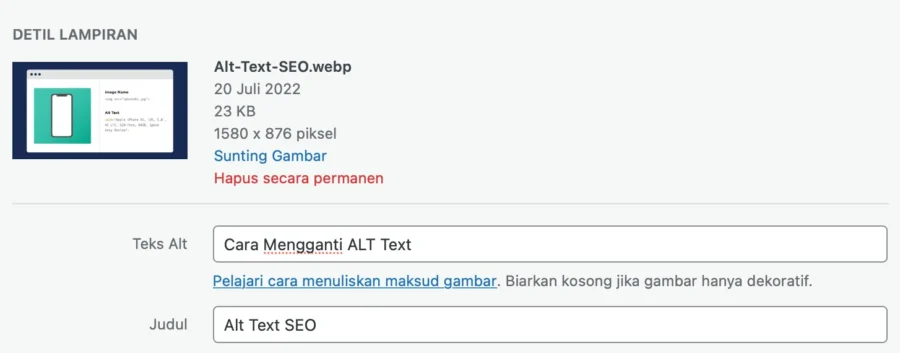 Mengganti Alt Text - Panduan Lengkap Search Engine Optimization (Seo)