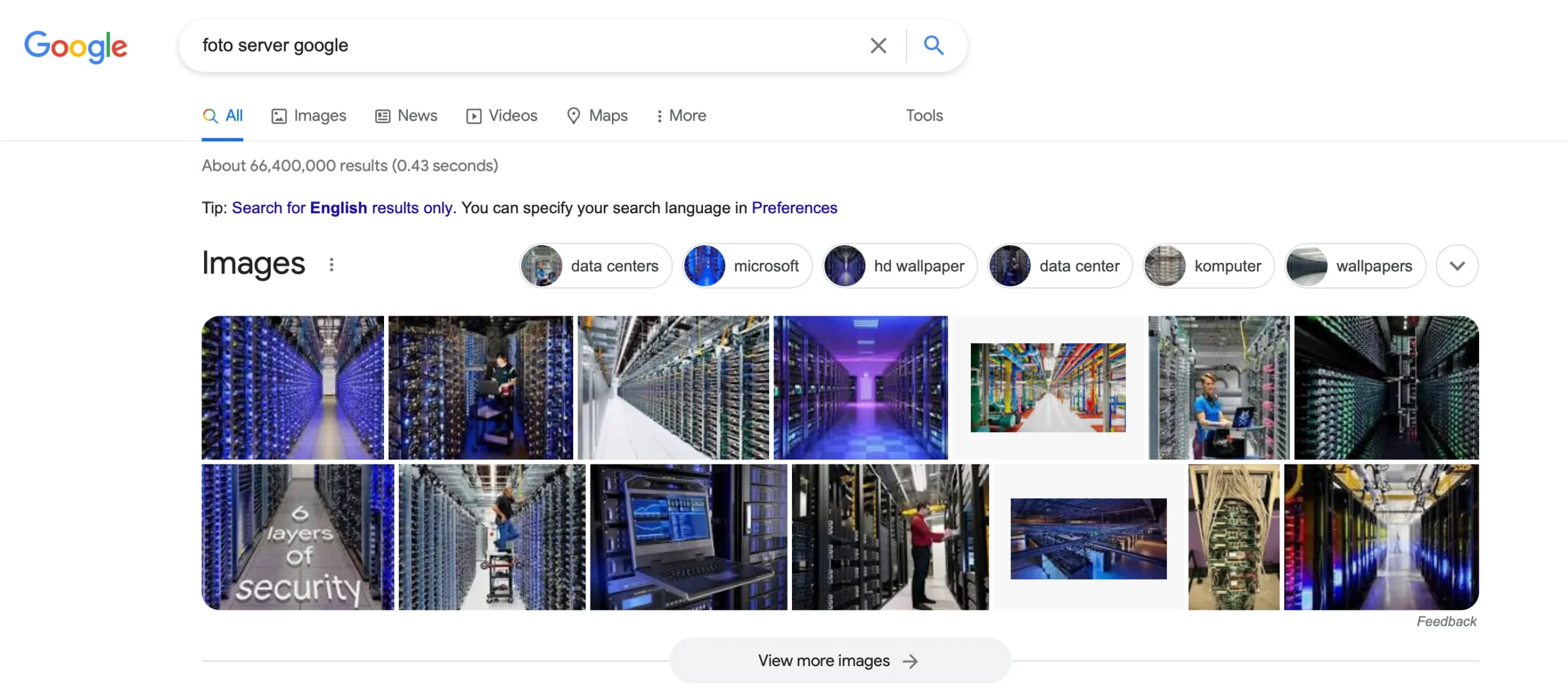 Foto Server Google Di Hasil Pencarian Google