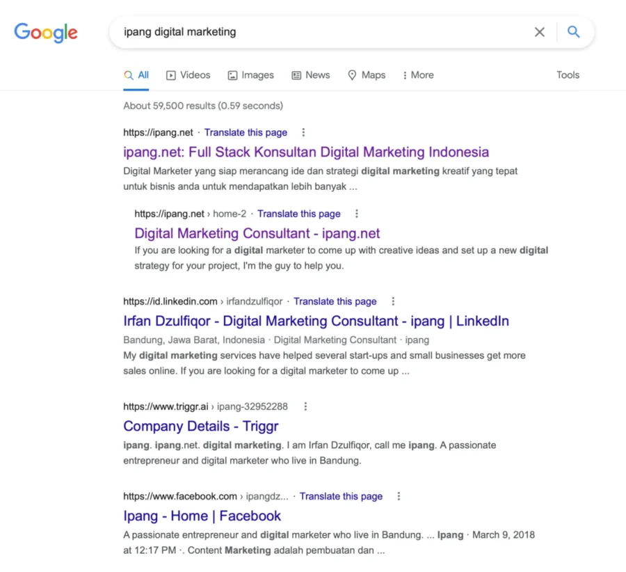 Ipang Digital Marketing - Panduan Lengkap Search Engine Optimization (Seo)
