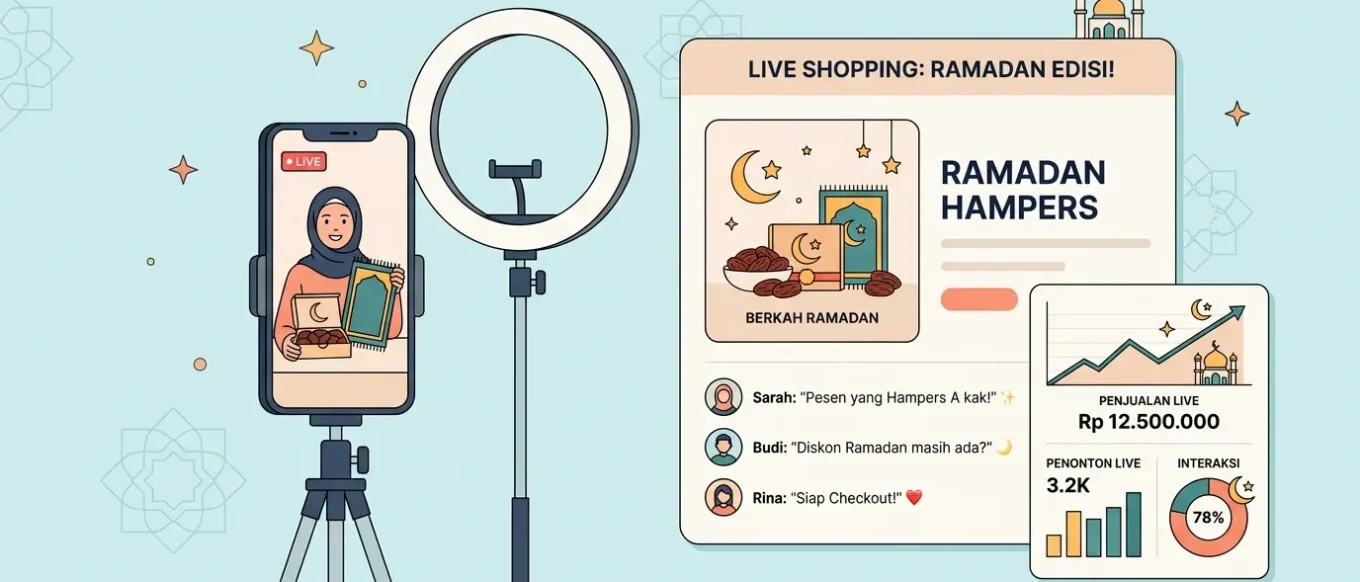 live shopping ramadan